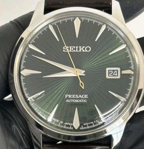 [ MINT ] SEIKO 4R35-01T0 SARY078 Presage Green Dial Automatic Men's Watch JAPAN - Picture 1 of 17