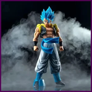 31CM Anime Dragon Ball Z Super Saiyan Blue Gogeta PVC Actionfigur Modell - Bild 1 von 23