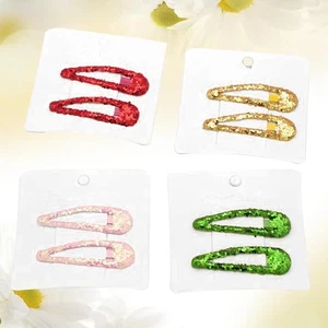 Pinzas para niños horquilla 8 piezas para accesorios de princesa de peinado caramelo - Imagen 1 de 12