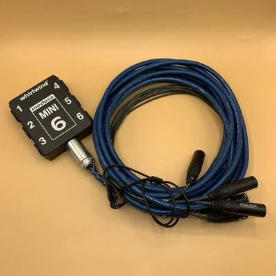 Whirlwind Medusa Mini 6 6-Channel Snake XLR - Image 1 of 4