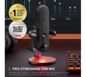 SteelSeries Alias USB Microphone – Opened Box, Never Used 🎤 - Picture 1 of 4