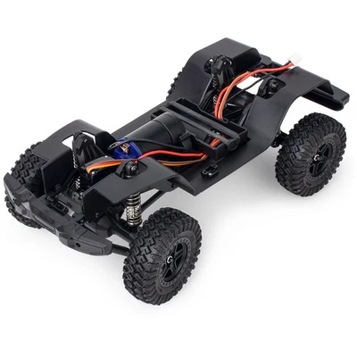 1/18 RC Chassis Frame W/ Gearbox Axle For Traxxas TRX4M Bronco Defender AX-8560 - Image 1 of 4