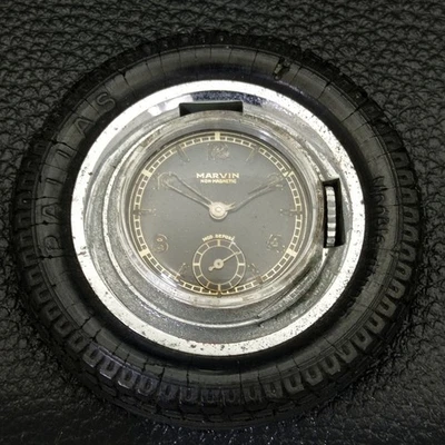 MARVIN SUB 第二手工上链瑞士口袋原装表盘手表 a4786-a — 第 1/4 张图片
