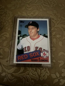 1985 Topps - Roger Clemens #181 (RC): pack fresh, look! - Picture 1 of 1