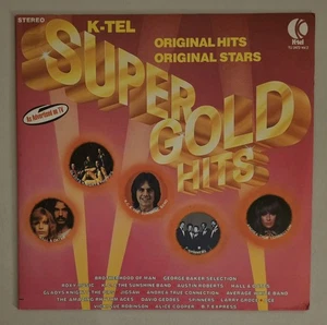 K-Tel Records  Super Gold Hits  Vinyl LP Record VG+  Hall & Oates  Alice Cooper - Bild 1 von 2