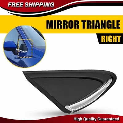 Правосторонний угловой молдинг отделка стойки крыла зеркала для Chevrolet Cruze 2016-19 - Изображение 1 из 4