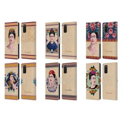 OFFICIAL FRIDA KAHLO PORTRAIT LEATHER BOOK WALLET CASE FOR SAMSUNG PHONES 2 - Image 1 of 4