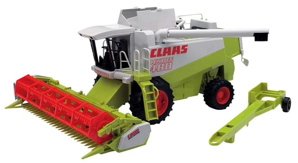 BRUDER,CLAAS Lexion 480 harvester with cutting trolley Scale 1/16, 1/20, BRU2120 - Image 1 of 4