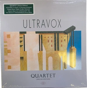Ultravox Quartet Deluxe Edition 6 CD 1 DVD Box Set Remastered 2023 remastered  - Bild 1 von 14