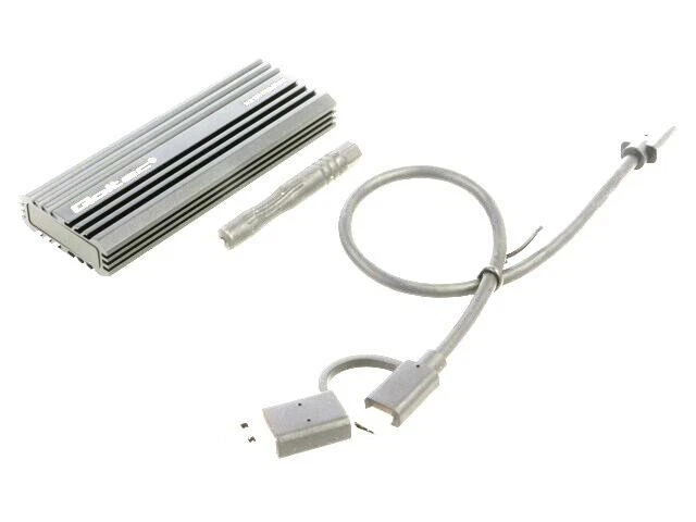 52270 Hard Drive Enclosure: M.2 PnP SATA III, USB 3.1 Aluminum QOLTEC - Image 1 of 1