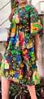 Indian Cotton Frida Kahlo Kaftan Handmade Long Caftan Night Maxi Gown Plus Size