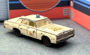 Vintage Matchbox 1-75 Mercury Park Lane Police Car No. 55 1:72 Scale - Picture 1 of 3