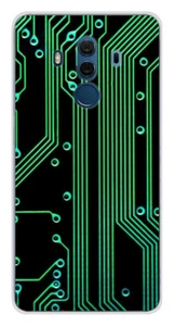 Coque en silicone imprimée compatible Huawei Mate 10 Pro Texture circuit geek - Picture 1 of 3