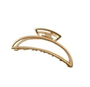 Artiglio per capelli in metallo, fermagli per capelli, artiglio per capelli oro minimalista per capelli spessi capelli sottili - Foto 1 di 2