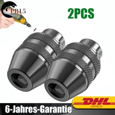 MARKENLOS Bohrfutter für Dremel Ancable Schnellspannbohrfutter Dreibacken Bohrfutter4486