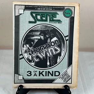 Cleveland Scene Magazine November December 1985 Thompson Twins John & Yoko INXS - Picture 1 of 4