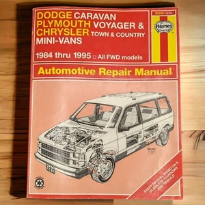 Haynes 1984-1995 Dodge Caravan Plymouth Voyager Chrysler Minivans Repair Manual - Bild 1 von 2