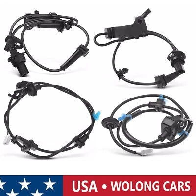 4 ABS Wheel Speed sensor Front Rear L&R For Honda FIT 2009-13 City 2010-2017 - Image 1 of 4