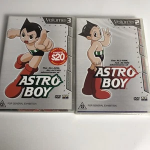 Astro Boy Volume 2 & 3 (DVD) PAL R4 Animation Cartoon Tv Series Action 2 Sealed - Picture 1 of 7