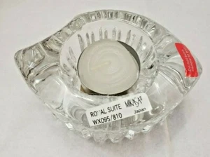 Mikasa Royal Suite Contemporary Crystal Votive Candle Holder - New in Box - Imagen 1 de 3