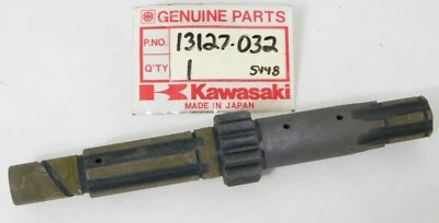 1 eje de transmisión genuino KAWASAKI G3TR G3SS G5 KD80 KD100 MC1B OEM 13127-032 NUEVO DE STOCK Foto 1 de 3