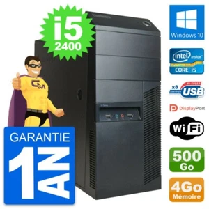 PC tour LENOVO M91p Intel Core i5-2400 RAM 4Go Festplatte 500Go Windows 10 Wifi - Bild 1 von 3