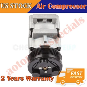 A/C Compressor For 94-02 Ford Crown Victoria For 02-05 Excursion F-150 F250 F350 - Picture 1 of 9