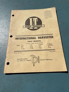 International Harvester I&T Shop Service Manual - Picture 1 of 1