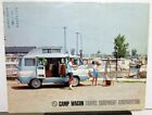 1966 Camp Wagon Travel Equipment Corp Dodge A-100 Rv Conversion Data Sheet Flyer