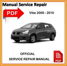 Pontiac Vibe 2009 2010 Service Repair Workshop Manual
