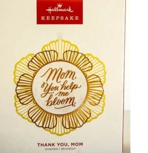 Thank You, Mom Hallmark Keepsake Tree Ornament 2023 Gift for Mother - Imagen 1 de 3