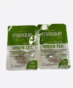 Máscara Bar Naturals Máscara de Hoja de Té Verde - Lote de 2 - Imagen 1 de 1