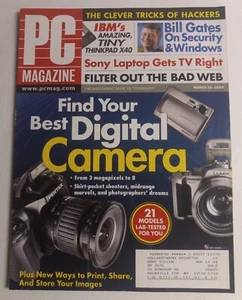 PC Magazine - March 16 2004 - Vol. 23 No. 5 - Find Your Best Digital Camera - Picture 1 of 2