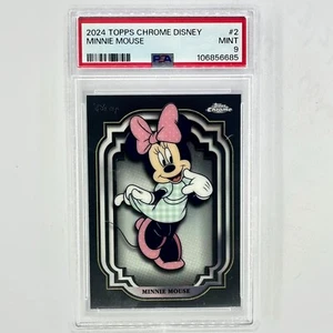 2024 TOPPS CHROME DISNEY #2 MINNIE MOUSE PSA 9 - Bild 1 von 3