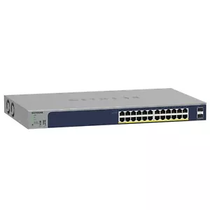 Netgear 26-Port PoE Gigabit Ethernet Smart Switch (GS724TP) - Managed, 24 x 1G - Bild 1 von 1