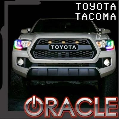 Oracle Lighting 2016-2023 Fits Toyota Tacoma ColorSHIFT RGBW Headlight DRL Kit - Image 1 of 4