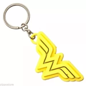 Wonder Woman Logo Metal Keychain Keyring Officially Licensed NEW - Picture 1 of 1