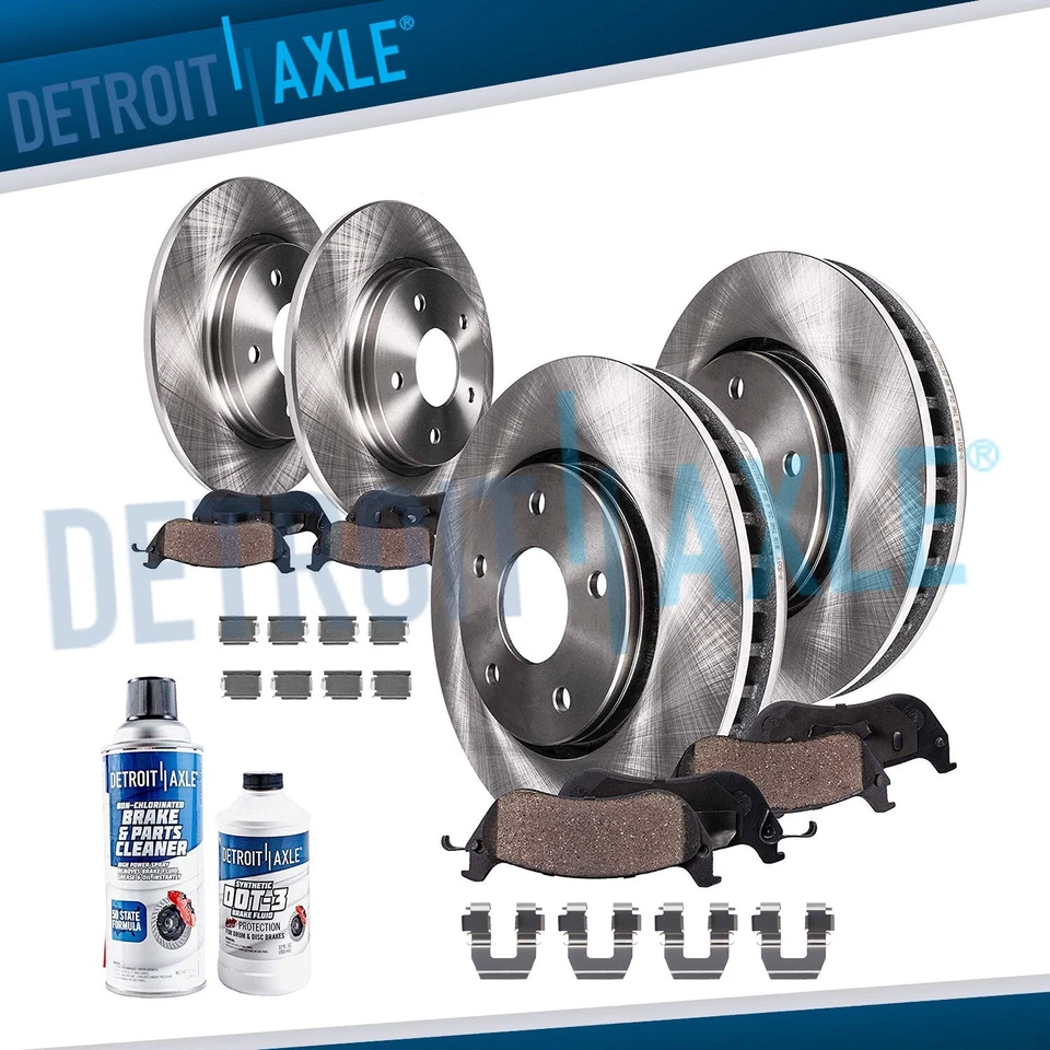 AWD Front Rear Disc Rotors Brake Pads for Rendezvous Venture Silhouette Montana - Image 1 of 4