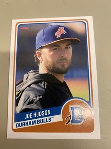 Joe Hudson 2022 Durham Bulls Team Card