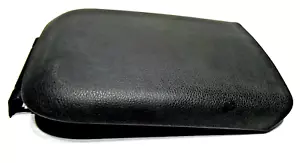 2005-2009 Ford Mustang Center Console Lid Arm Rest Black Leather - Picture 1 of 8