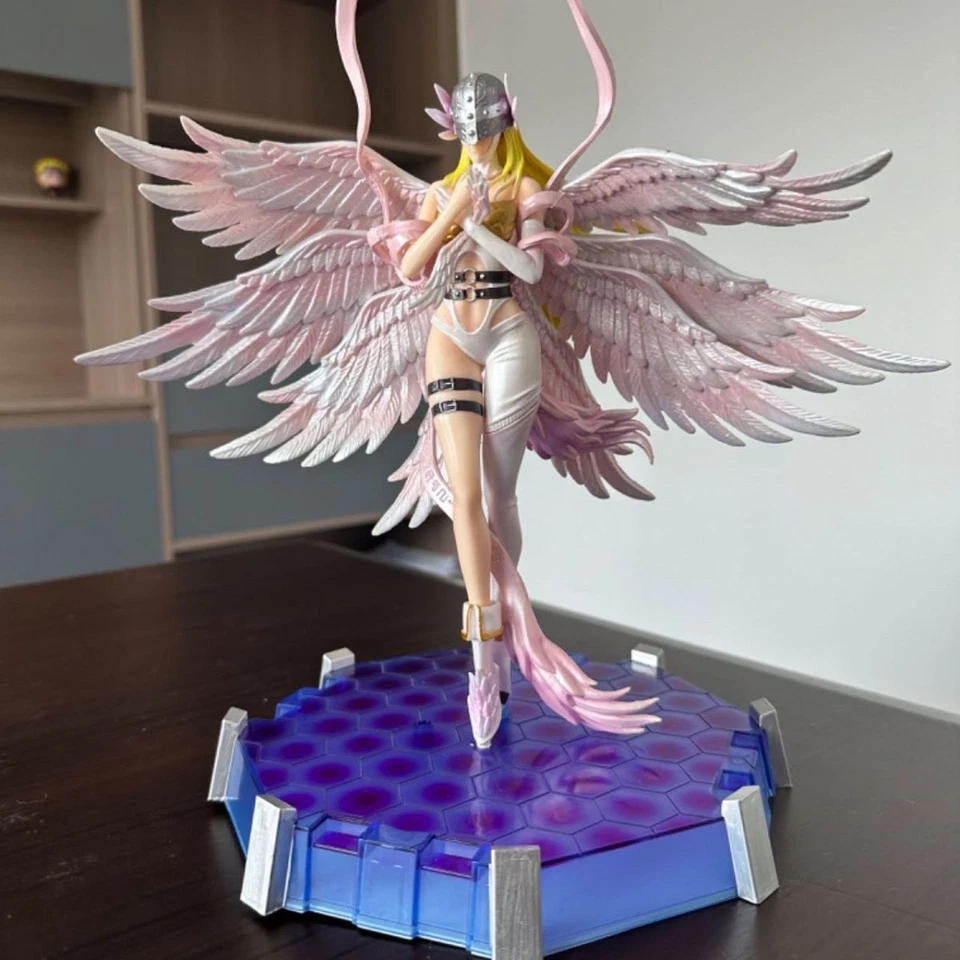 Digimon Adventure Angemon Angewomon 28CM PVC Figure Statue w/box Digital Monster - Image 1 of 4