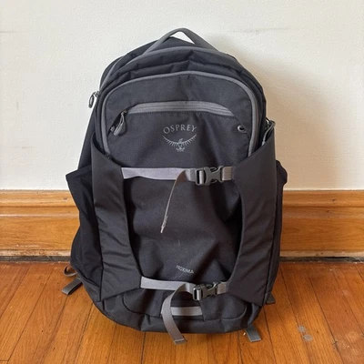 Mochila para computadora portátil de senderismo Osprey Proxima 30L negra Foto 1 de 4