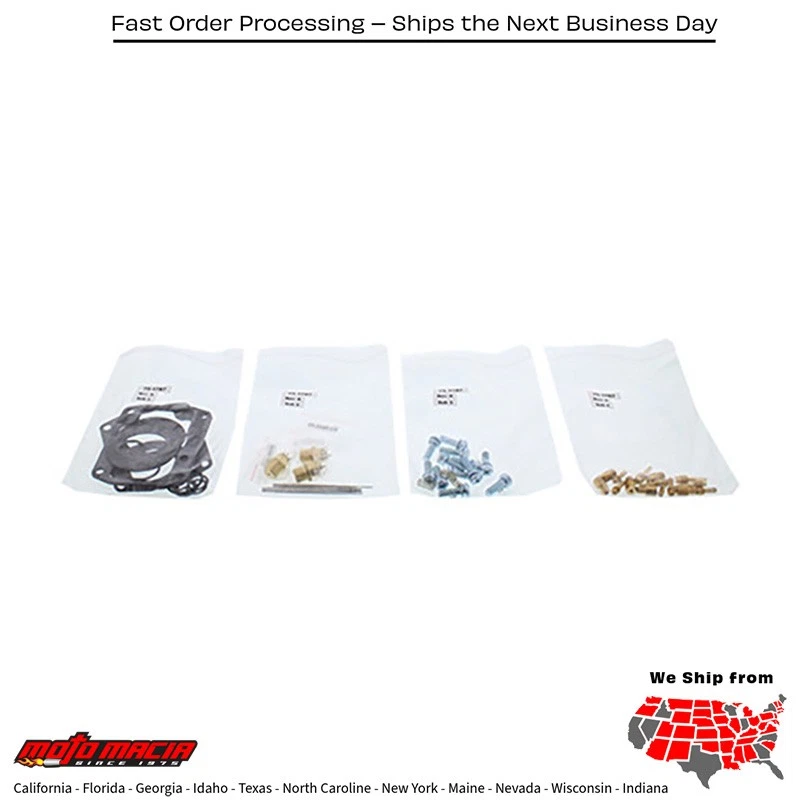 KIT RECONSTRUCCIÓN CARBURADOR TODAS LAS BOLAS Polaris 600 XCR 1997-1998 Polaris 600 XCR SE Foto 1 de 1