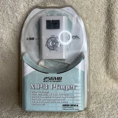 Audio Solutions MP3 Player. White 256 MB. Sealed In Package, Untested, As Found - Image 1 of 3