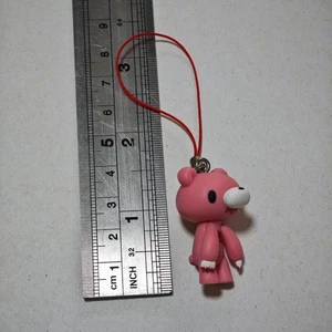 Düsterer Bär Mini Figur Charm rosa Mori Chack Chax kühn geformtes Design CGP-143 - Bild 1 von 7