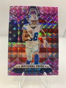 Ceedee Lamb 2024 Panini Mosaic #262 Camo Pink Mosaic Prizm National Pride Cowboy - Picture 1 of 2