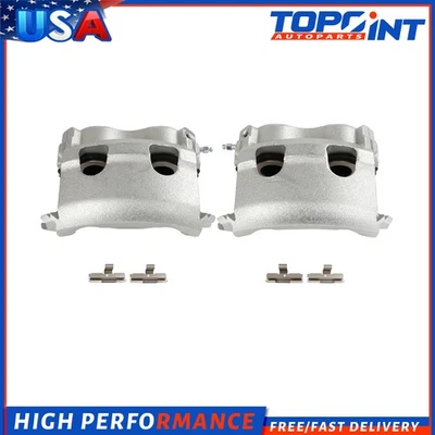 Juego de 2 pinzas de freno delanteras para Ford E-250 99-07 Ford E-350 Super Duty 03-07 Foto 1 de 4