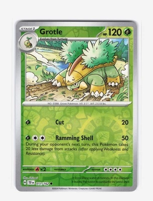 Grotle (Reverse Holo) SV05: Temporal Forces 011/162 NM - Image 1 of 2