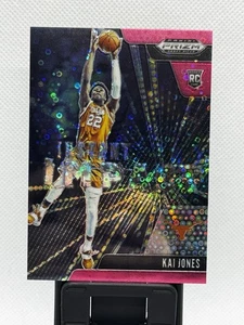 2021 Prizm Draft Picks Instant Impact Pink Circles /20 Kai Jones #12 RC Texas - Picture 1 of 2