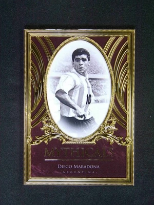 Futera 2025 único Diego Maradona Gold Mythicals/10 Foto 1 de 2